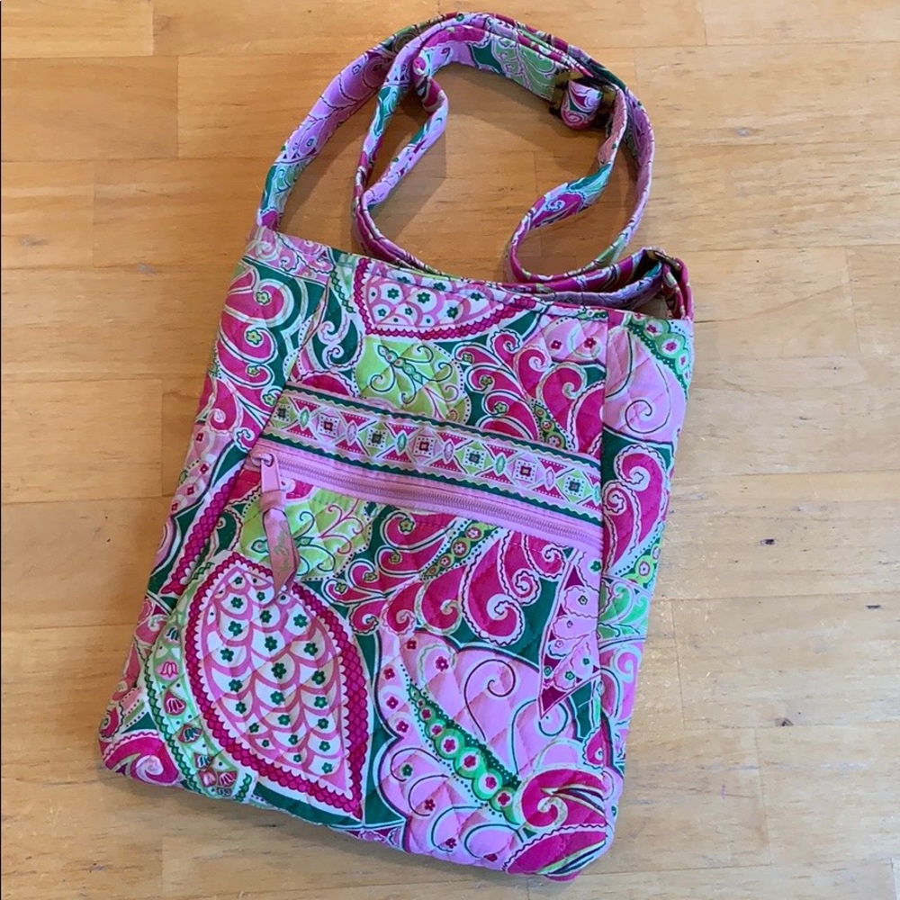 Vera Bradley Hipster Crossbody • Pinwheel Pink